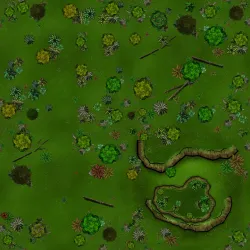 Forest Features - Digital Terrain Map Tokens For Tabletop DnD