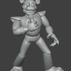 Glamrock Freddy Figure