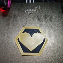 Heartagon Necklace