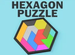 Hexagon block mind puzzle