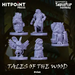 Humblewood Tales (PDF) + Full Miniature Bundle (STL)
