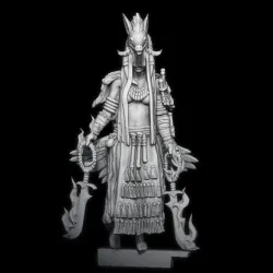 Hynmn10: Hyenawoman Witch/Shaman (Pre-Supported)