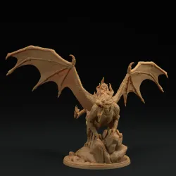Infernithor, The Firestorm Tyrant | PRESUPPORTED | Draconic Legends Hero's and Tyrants