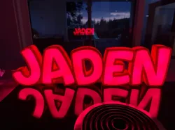 JADEN LED- Namenslampe (Name lamp)
