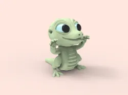kawaii reptilian 3
