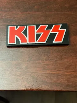 Kiss Band Sign
