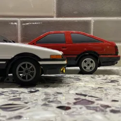 LDR/C Toyota Corolla GTS (AE86) wheels and tires