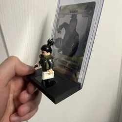 Lego minifigure top loader card holder