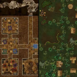 Massive Maps 3 - Digital Fantasy DnD Terrain Battle Maps