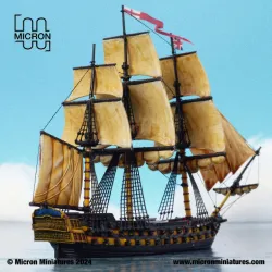 Masts and Sails: 3rd Rate Ship of the Line