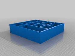 Math Manipulatives Block Tray