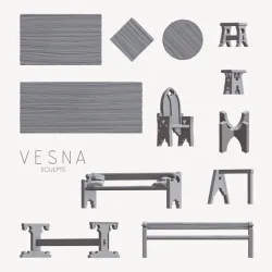 MEDIEVAL FURNITURE PACK