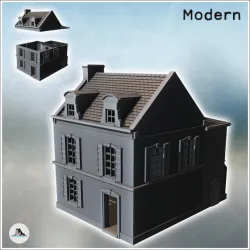 Modern city pack No. 6 - Modern WW2 WW1 World War Diaroma Wargaming RPG Mini Hobby