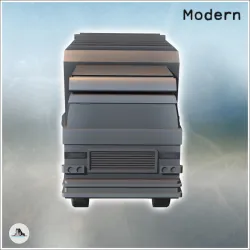 Modern Dump Truck with Front Cab (8) - Cold Era Modern Warfare Conflict World War 3 RPG  Post-apo WW3 WWIII