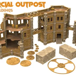 Modular ruined building Dark Eldar sample