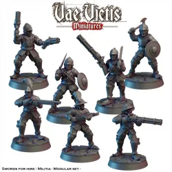 Modular Swords for hire : Militia [PRE-SUPPORTED]