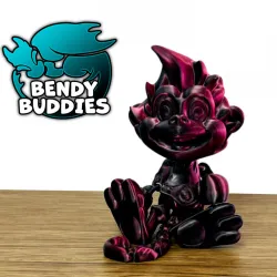 Monkey Puckbo Boxer / Ape Articulated / Print-in-Place Creature / Cute Beast / Fantasy World Beast