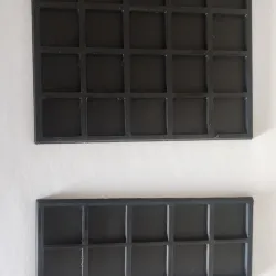 Movement trays - 20mm square to 25mm square footprint adapter