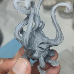 OVERLORD DARK YOUNGS MINIATURE 3D PRINT MODEL