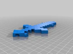 Pinewood Derby Minecraft Sword Car