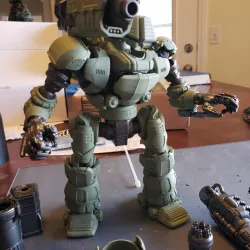 Project Kyphos-28mm Direct Fire Battle Mecha