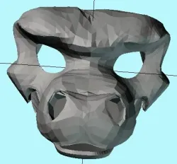 Puppet head base - version 38 - Dragon