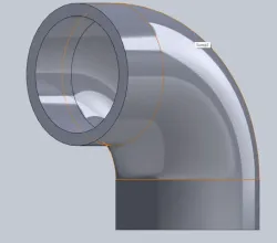 PVC fitting and pipe (1/2in)