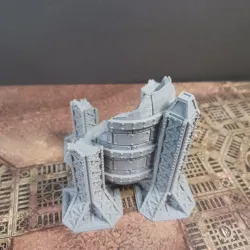 Ruined Tech Cult Storage Tank