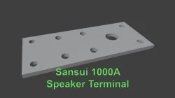 Sansui 1000A Speaker Terminal Plate