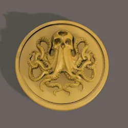 Skull Kraken Coin
