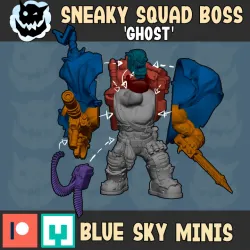 Sneaky Squad Boss 'Ghost'