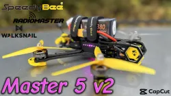 SpeedyBee Master 5 v2 Frame TPU Parts Vifly, SuperD ELRS FPV Copter