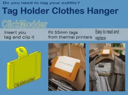 Tag Holder Clothes Hanger