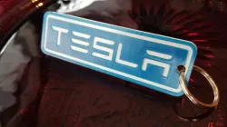 Tesla Key Tag