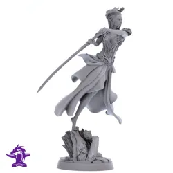 The Baroness | Elf Noble with Two Handed Sword