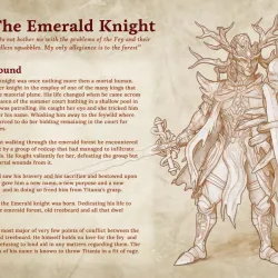 The Emerald Knight - 38mm