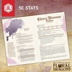 THE FIELD GUIDE TO FLORAL DRAGONS: BOOK 3 (BOOKLET)