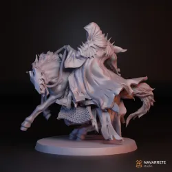The Spectrum King on Horse