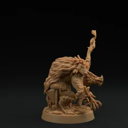 Thorneclaw Primal Caller | PRESUPPORTED | Draconic Legends Hero's and Tyrants