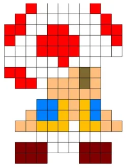 Toad Pixel Art