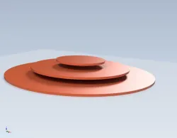 Triple frisbee