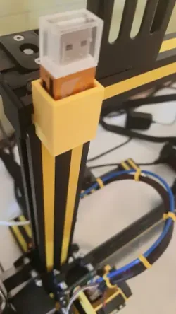 USB card reader holder