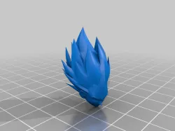 Vegeta Action Figure Head