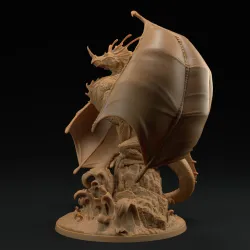 Vellithrax, The Tempest Tyrant | PRESUPPORTED | Draconic Legends Hero's and Tyrants