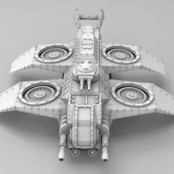 VTOL-1B "Dragonfly" Aircraft 28/32mm Scale