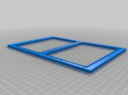 Печатная боковая стенка для UNI MINI (с прозрачной ПВХ вставкой) Side wall UNI MINI