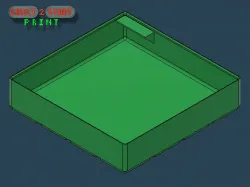 4x4x5 Bin | Lable | Gridfinity | Deskorganizer | Tool | select2stertPrint