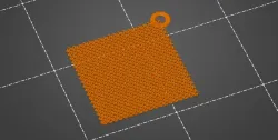A 3d printable modle of flexable earring