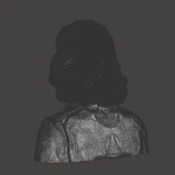 Anne Frank - High-Quality STL File for 3D Printing (PERSONAL USE)