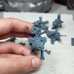Beast Rider Musician - Wolf Clan Goblins
